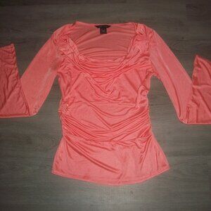 womens Moda International/Victoria's Secret blouse.sexy,silky.size small